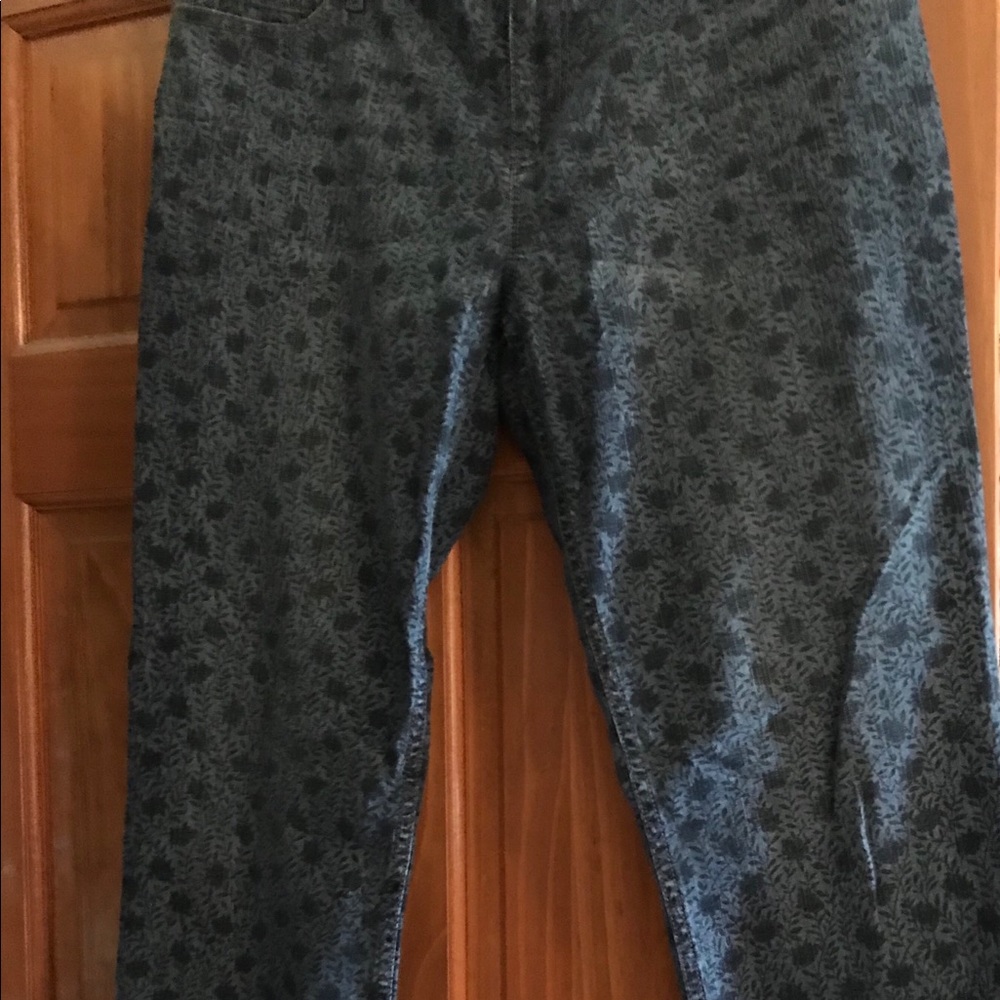 Printed summer weight jeans